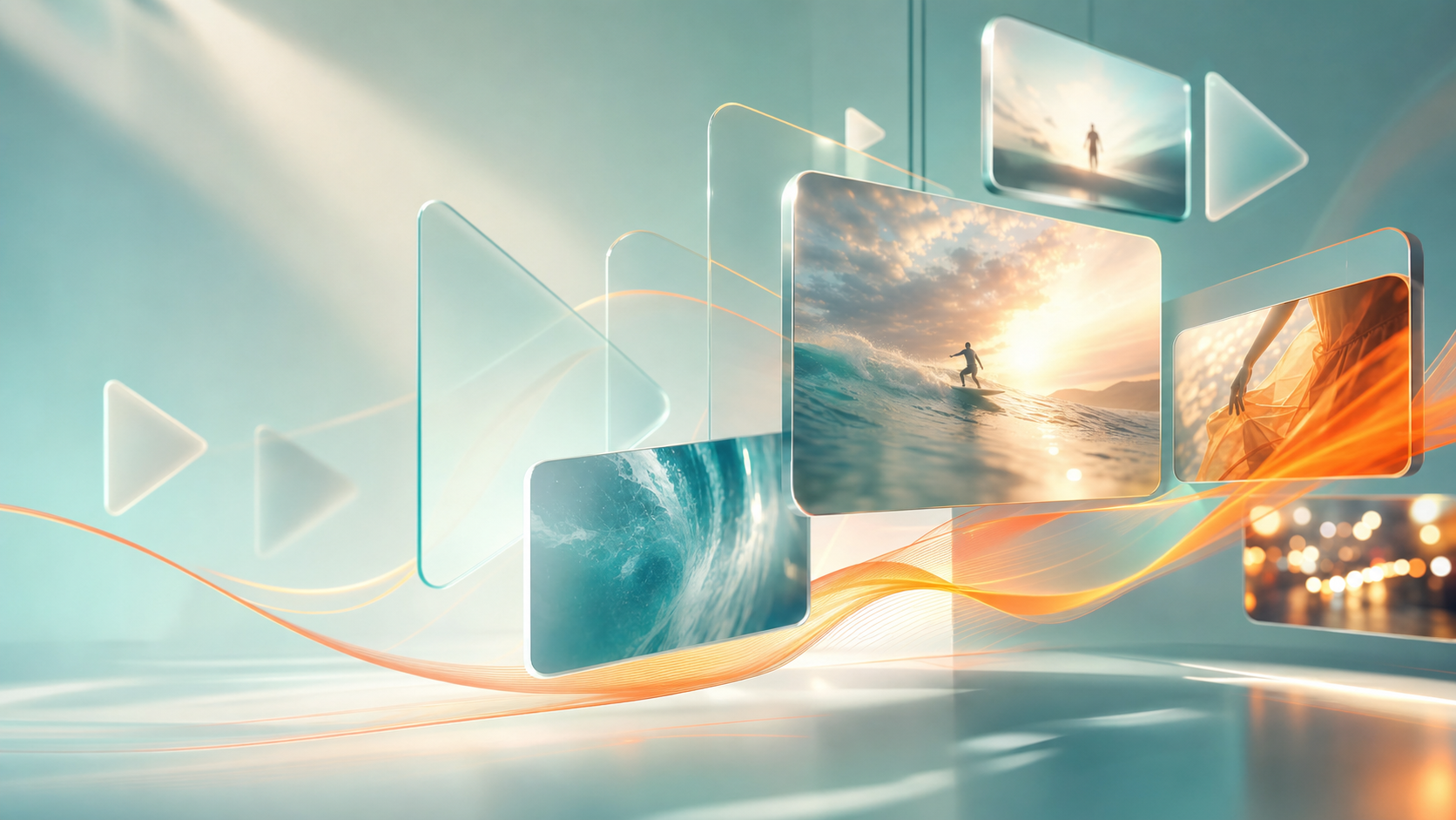 Video – schwebende Video-Player